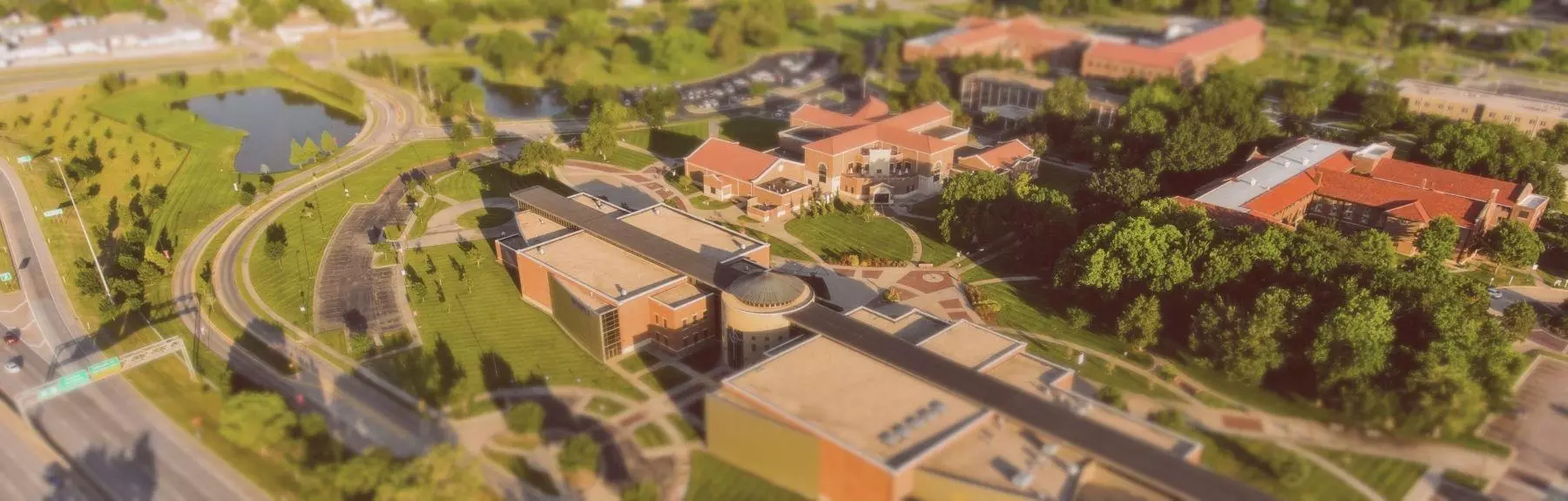 Newman University Aerial Campus Photo